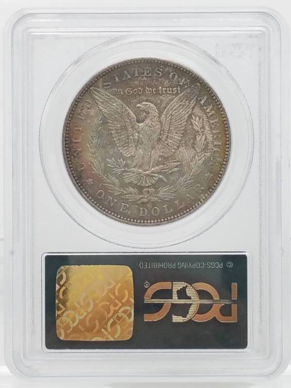 lot 517 image: 1890 Morgan Silver Dollar - MS63 PCGS