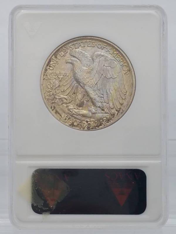 lot 534 image: 1943 P Walking Liberty Silver Dollar - MS63 ANACS