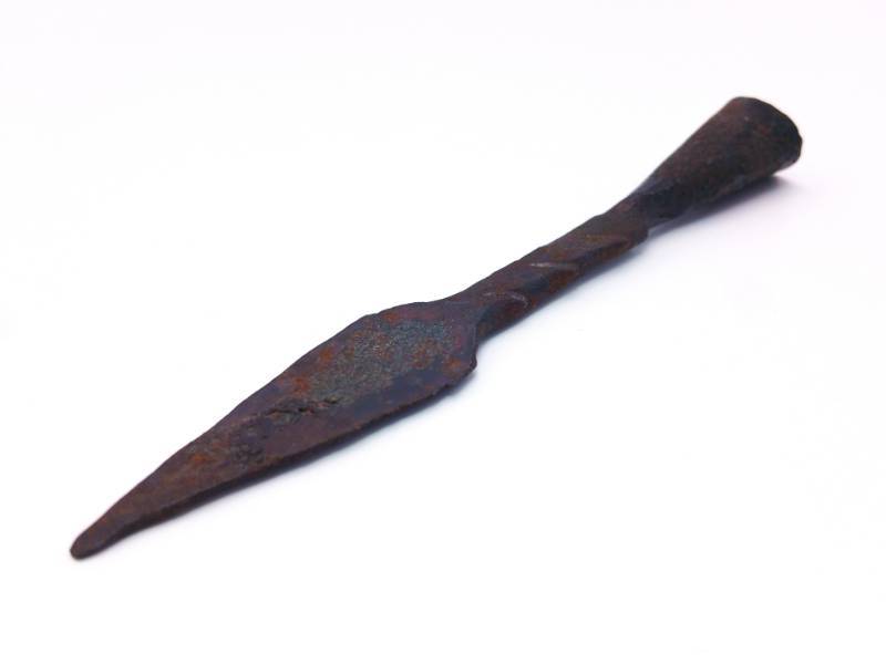 lot 10 image: Ancient Viking Iron Spear Point 9th - 11th Cent.
