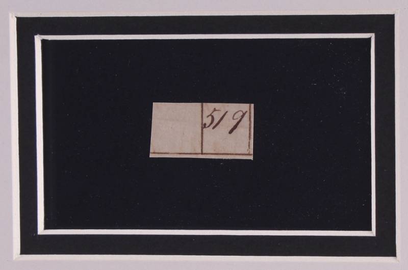 lot 302 image: President Andrew Jackson Custom Framed Display with a Hand-Written Word From Letter (JSA LOA Certification)