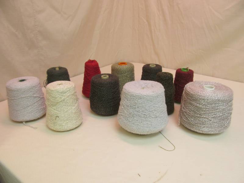 lot 16 image: Box of Coned YarnThread