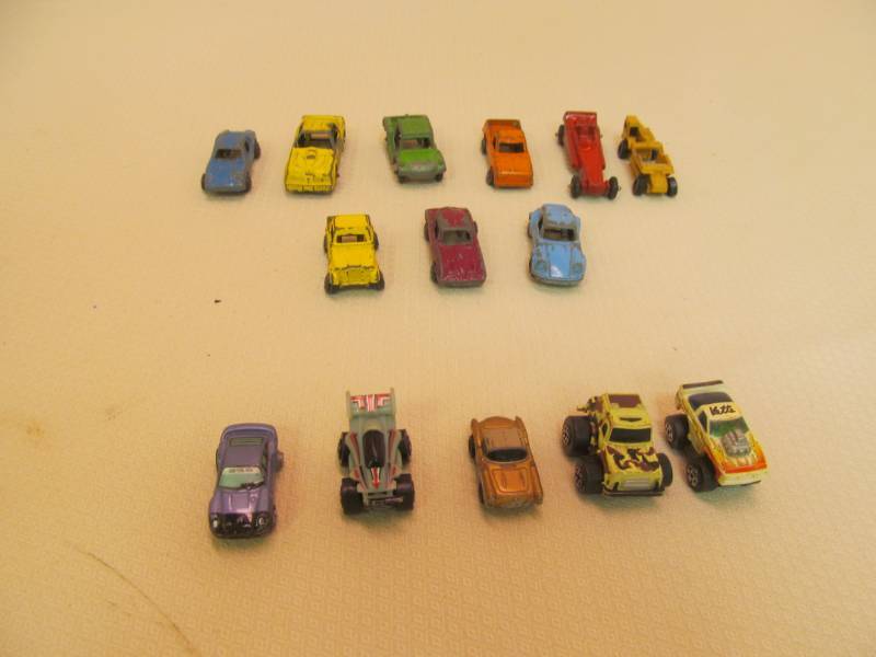lot 35 image: Vintage TootsieMicro machine Cars