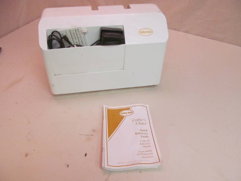 lot 98 image: Baby Lock sewing machine