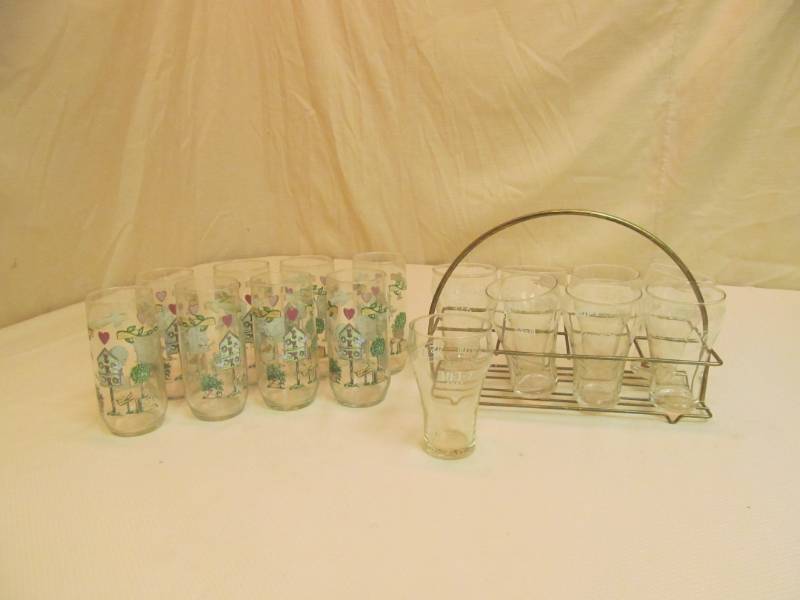 lot 196 image: Coca Cola Home Glasses