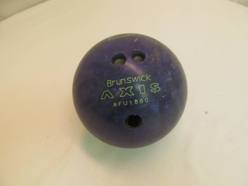 lot 203 image: Brunswick axis bowling ball