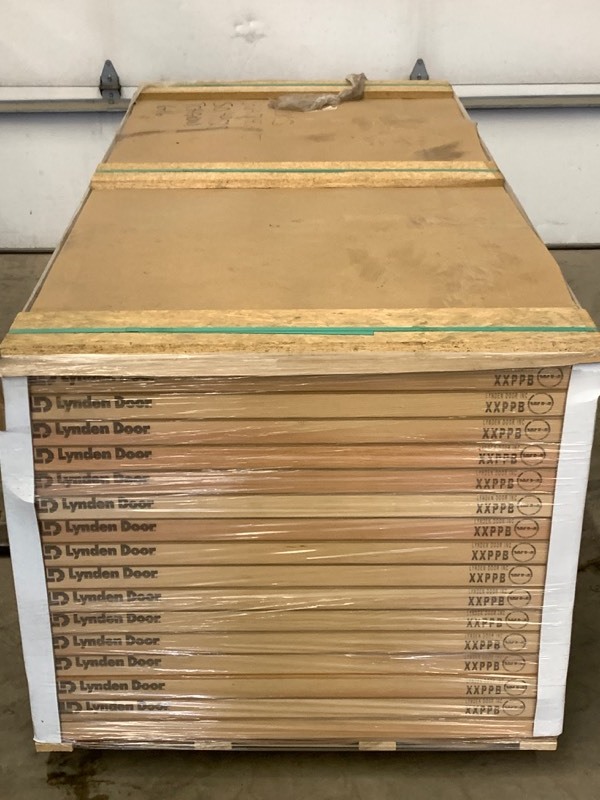 Pallet Of (16) Six-Panel Commercial Wood Doors