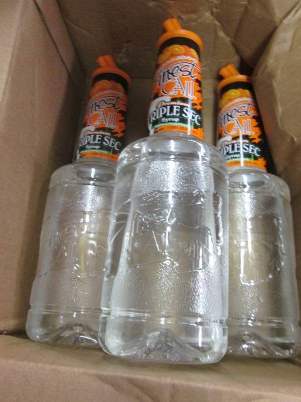 3 Liters Triple Sec Syrup...