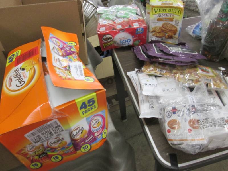 Assorted Snacks- past date...