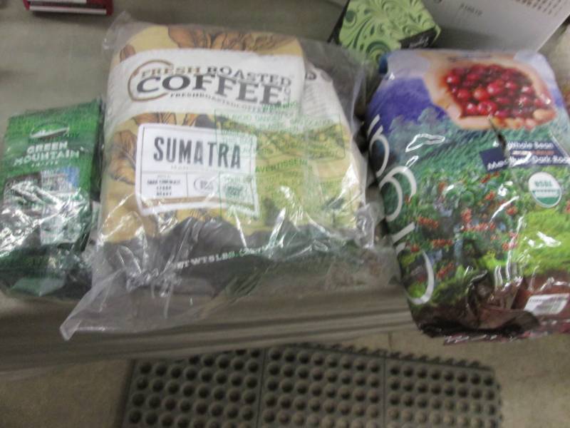 Large Bags of Coffee Beans...