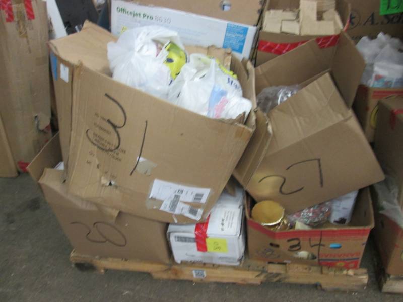 Pallet of Unclaimed Goods-past date...