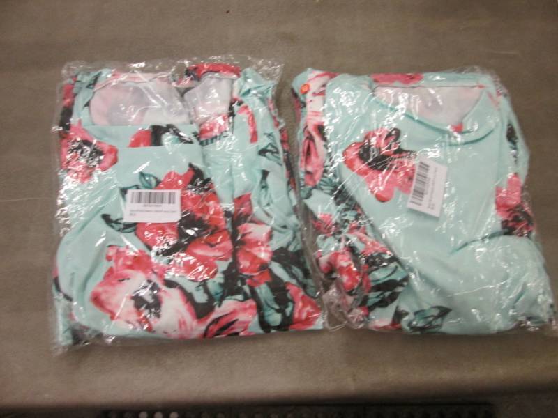 1 Small, 1 Medium Floral Maxi Dress...