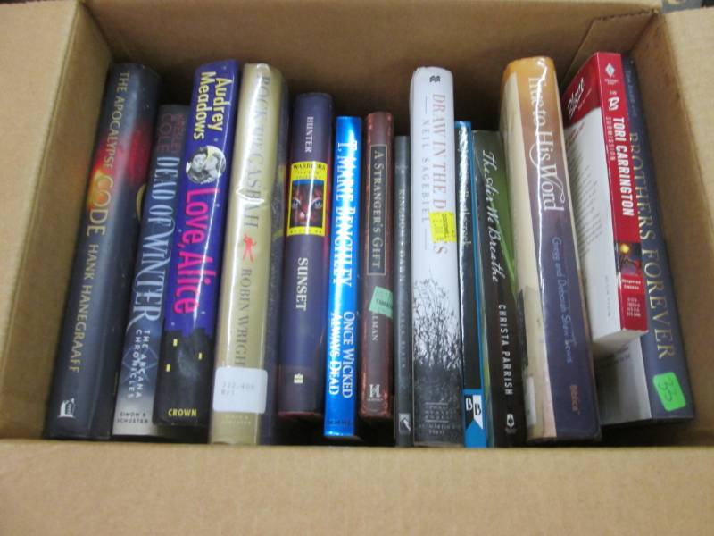 Box of Books- Fiction...