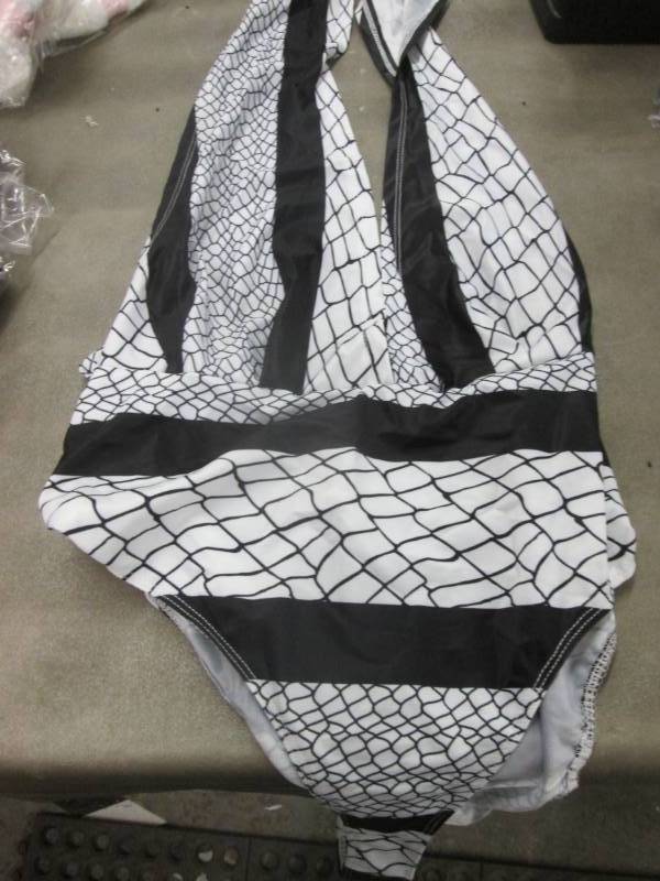 3 BlackWhite XL Swimsuits...