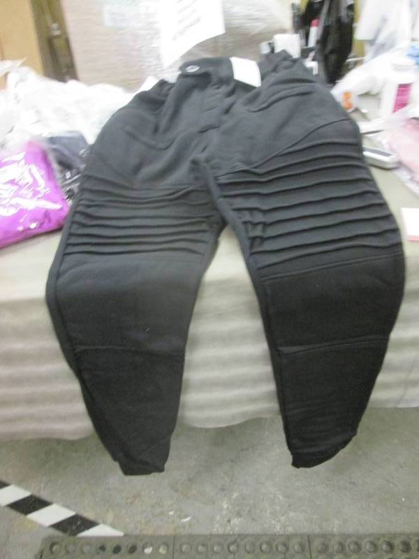 3 Small NWT Black Pull-on  Pants...