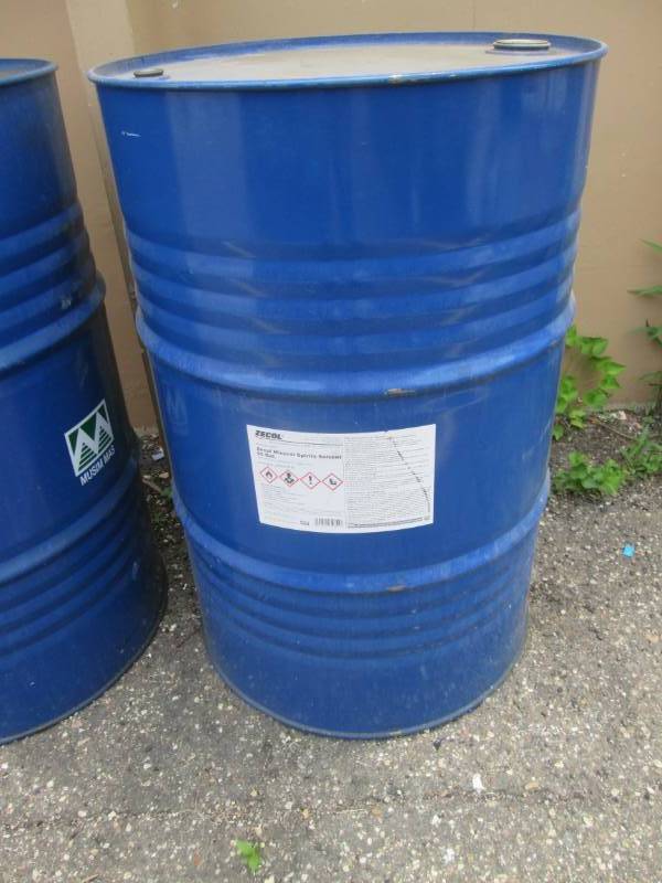 Empty Metal 55 Gallon Barrel...