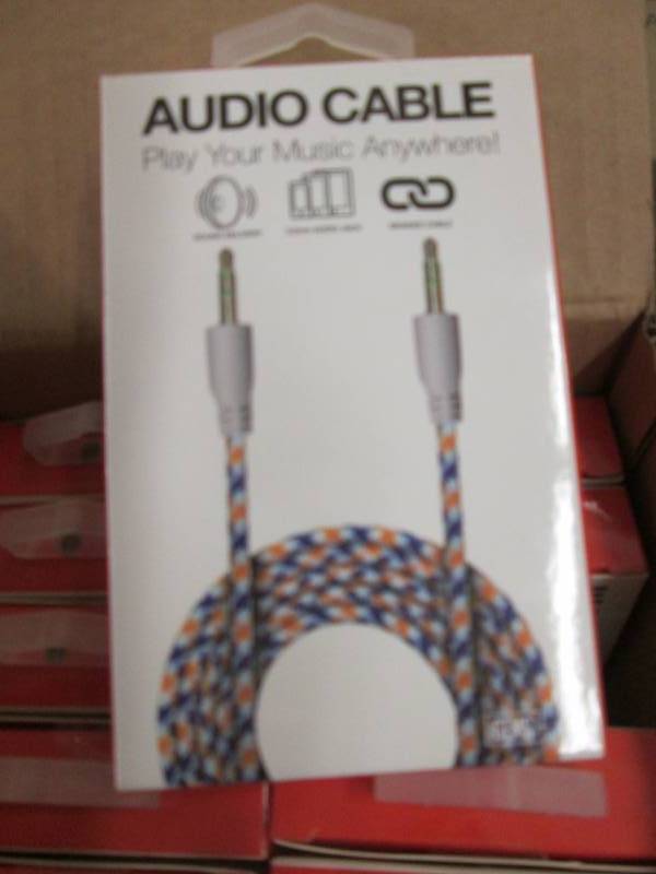 3 Boxes of 12 Orange Braided 3 ft A...