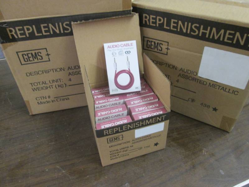 2 Cases of 48 Assorted Metallic Bra...