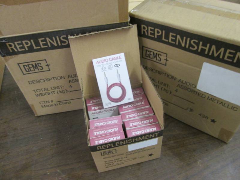 2 Cases of 48 Assorted Metallic Bra...