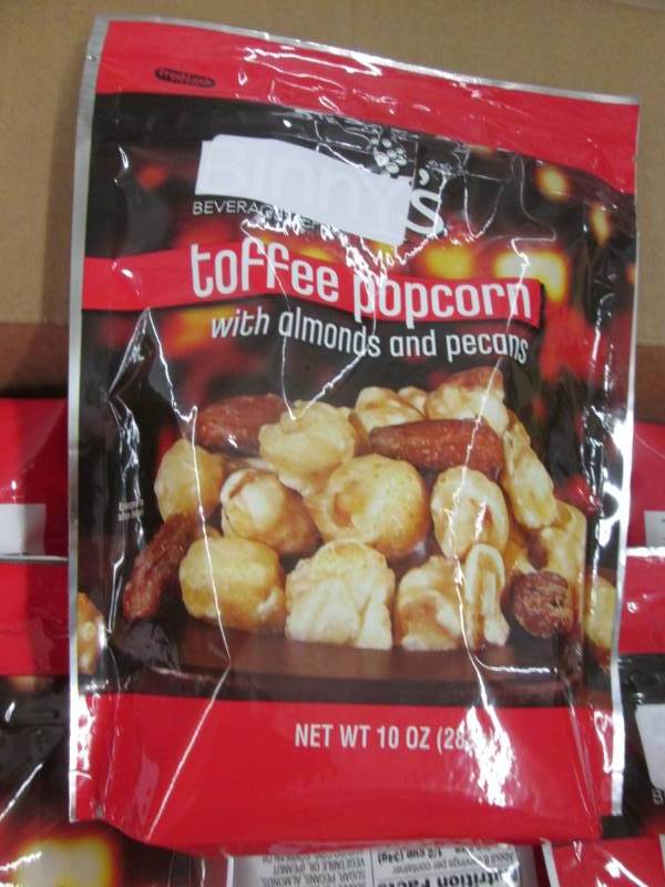 Case of 12-10 oz Binnys Toffee Cor...