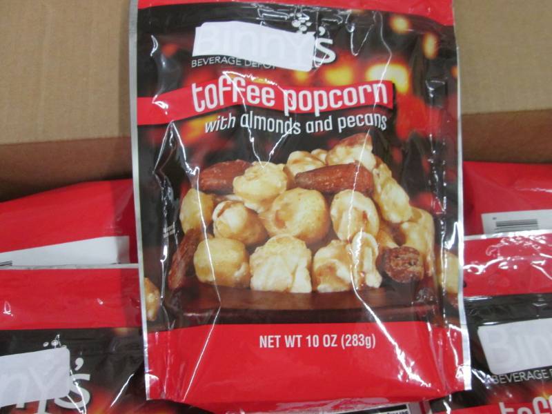Case of 12-10 oz Binnys Toffee Cor...