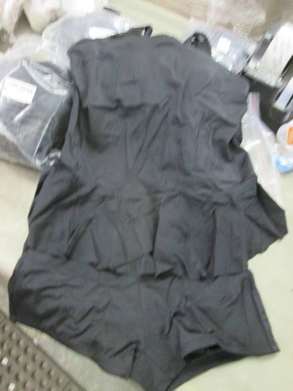 Lot of 5 Black Tankini Swimsuits Sm...