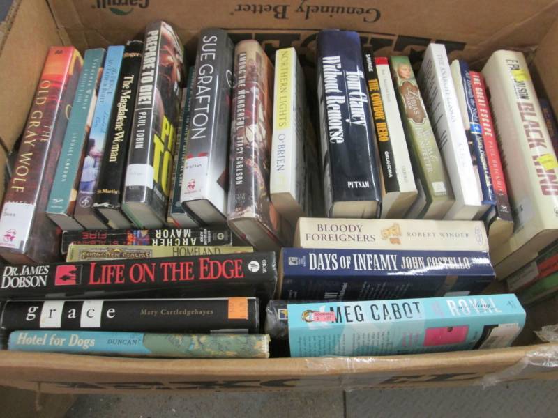 Box of Books- Fiction...