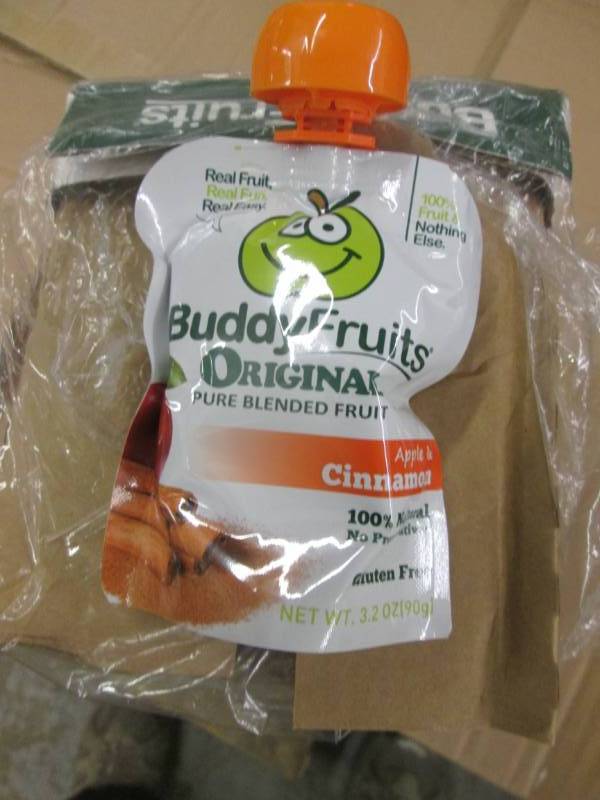 8 Cases of 18- 3.2 oz Pouches Buddy...