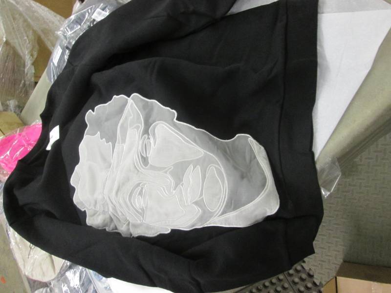 Large Mens Black Human Habit Sweat ...