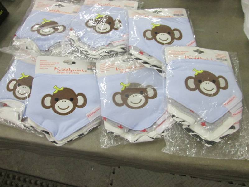 7- 4pc Bib Sets...