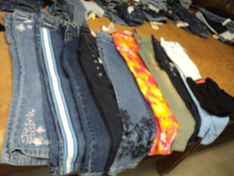 10 Pairs, size 8 Girls Jeans, Capri...