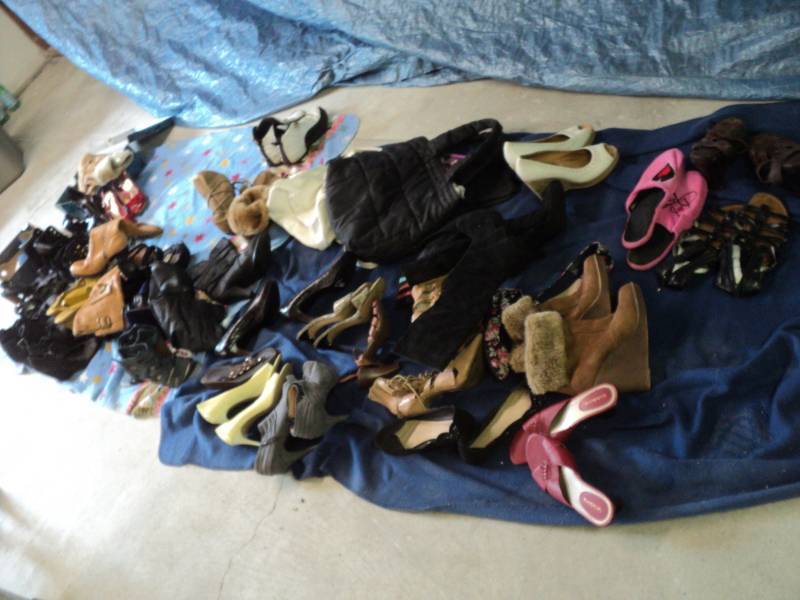 Large Assortment of Shoes and Boots...