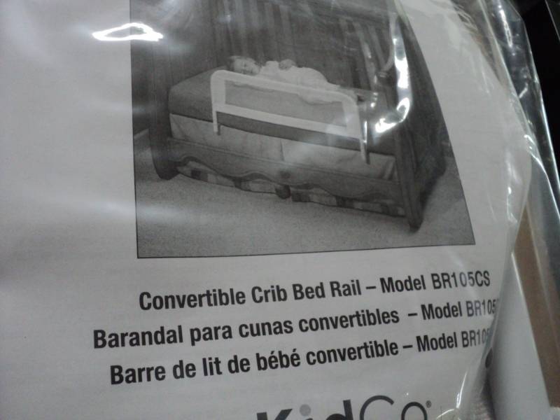 Set of 4 Convertible Crib Bed Rail ...