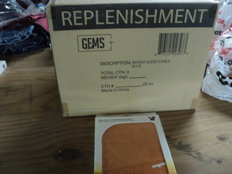 Case of 48 Bright Audio Cable and a...