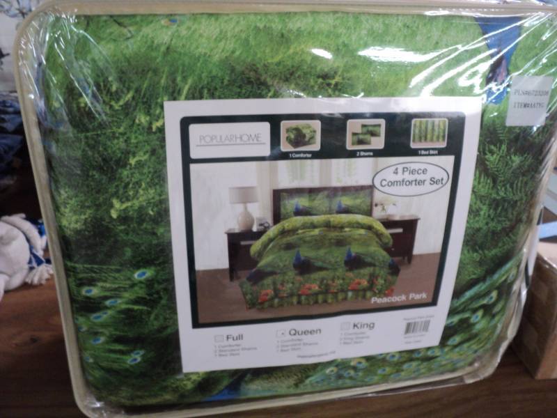 Popular Home Queen Size 4 Piece Com...