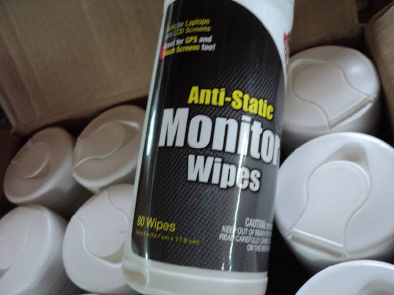 Case of 12 Anti Static Monitor Wipe...