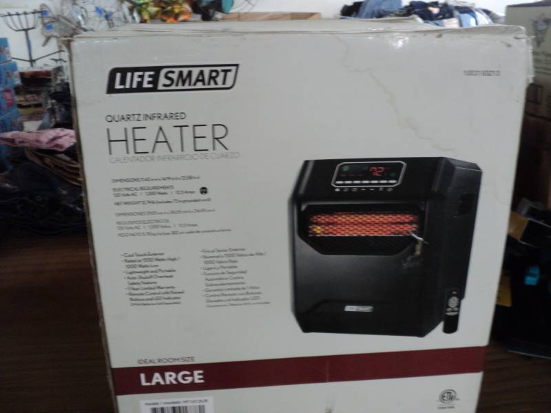 Life Smart Quartz Infrared Heater L...