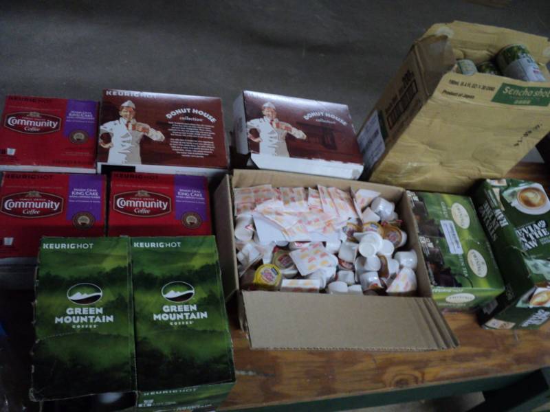 Coffee, Tea and Sweeteners Lot...