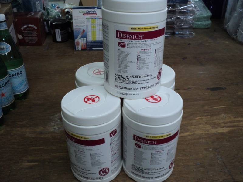 5 Dispatch Disinfectant Towel with ...