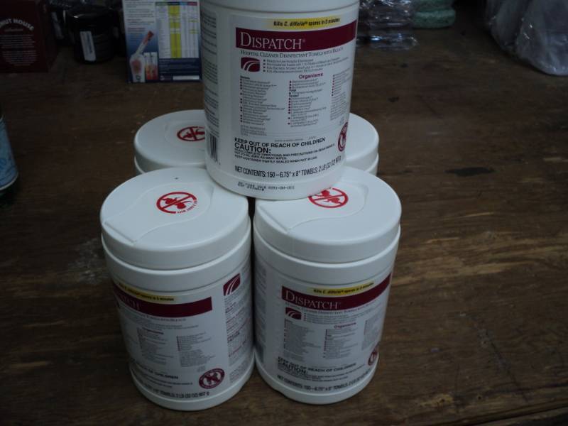5 Dispatch Disinfectant Towel with ...