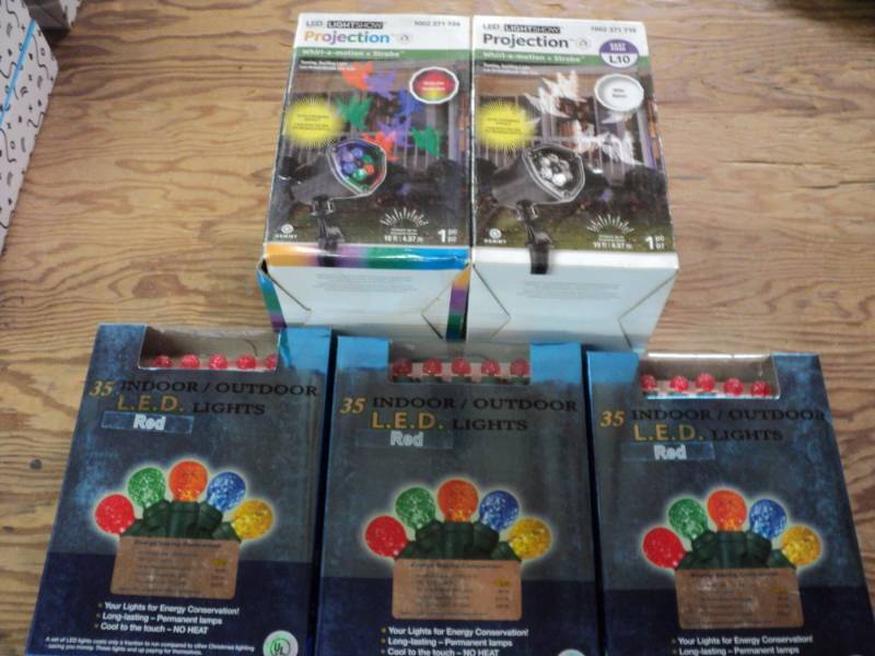 2 LED Light Show Projections and 3 ...