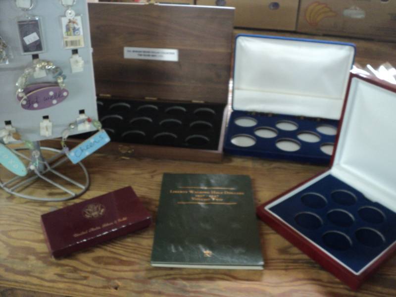 Display Cases and Key Chains...