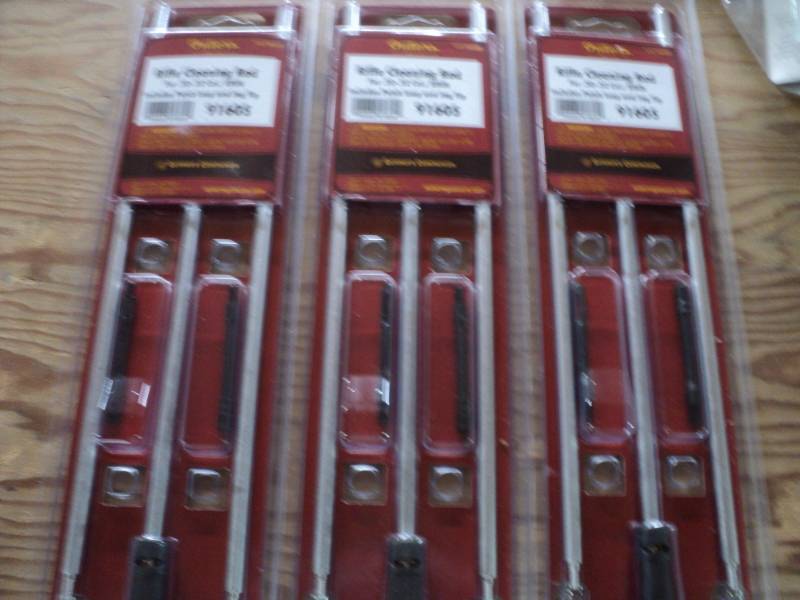 3 Outers Rifle Cleaning Rods...