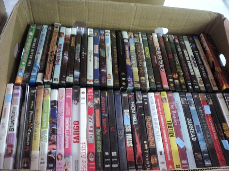 Lot of 120 DVDs...