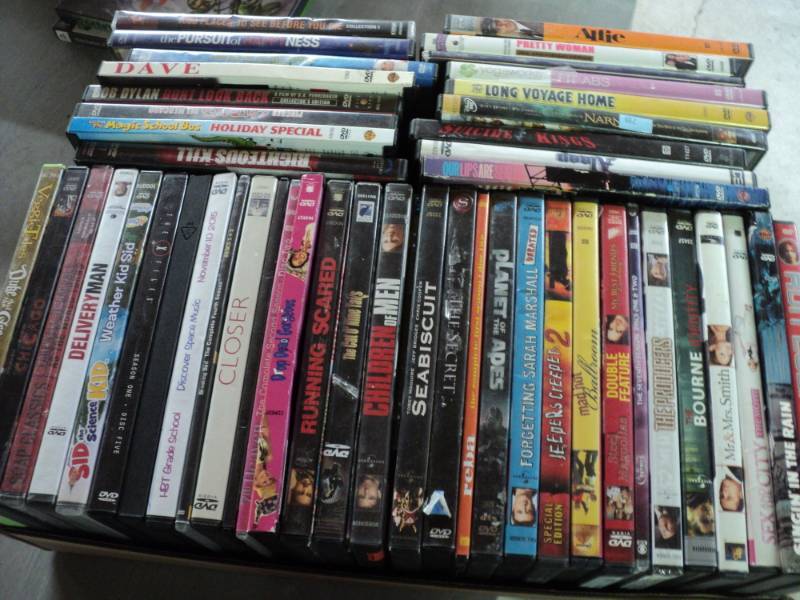 Lot of 48 DVDs...