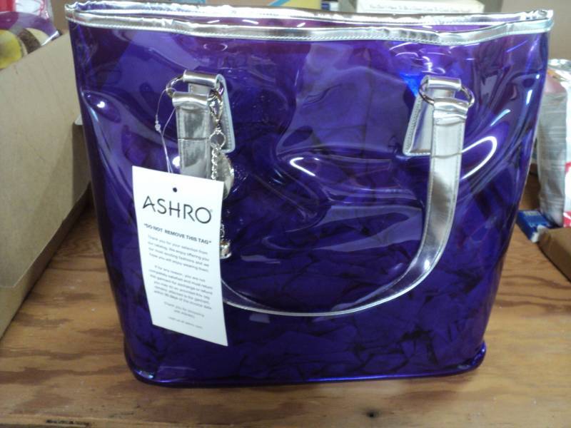 Large Purple Plastic Bag 16 x 14...