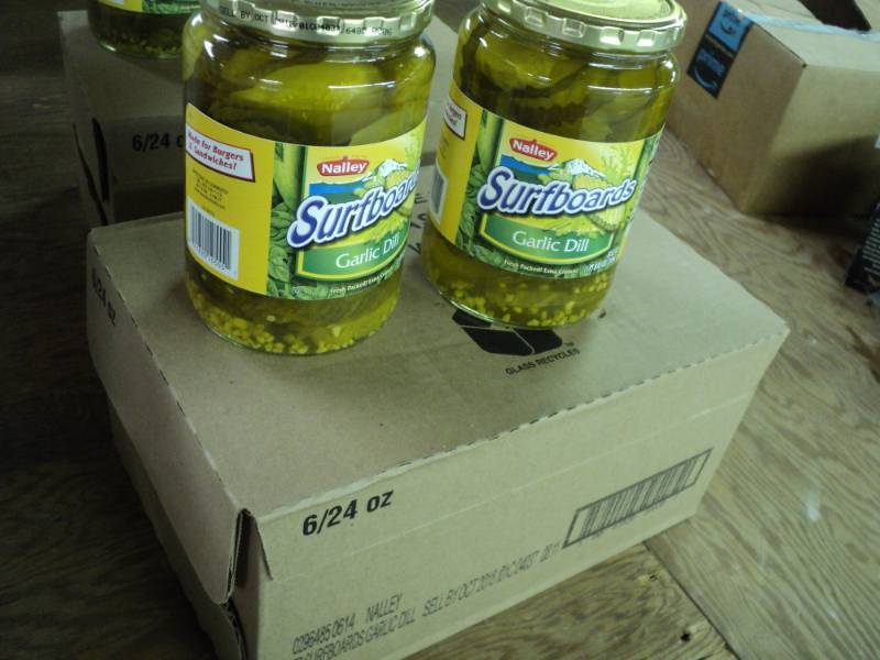 8 Jars Nalley Surfboards Garlic Dil...