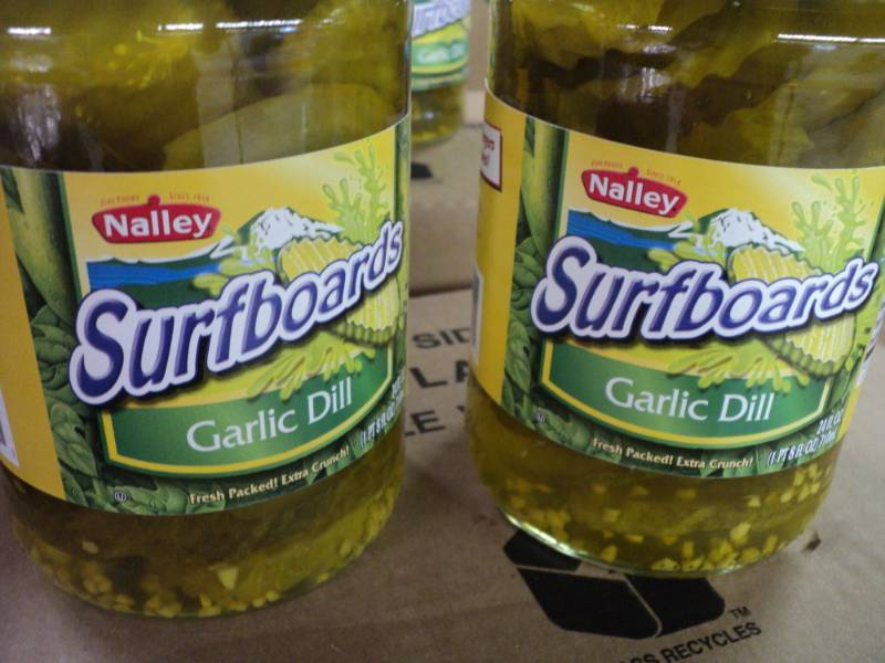 8 Jars Nalley Surfboards Garlic Dil...