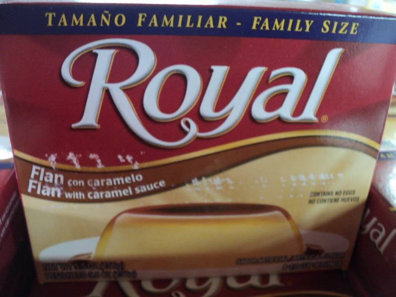 Case of 48 Royal Flan Family Size...