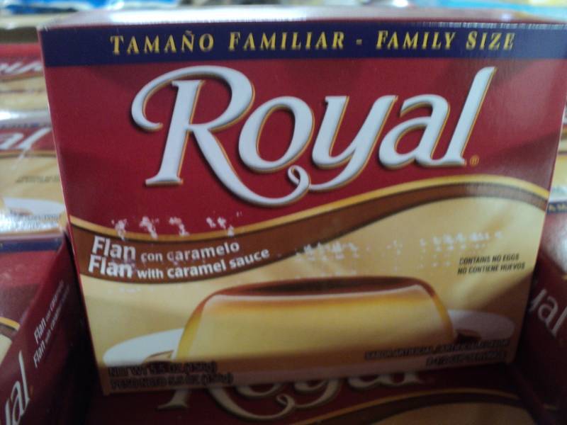 Case of 48 Royal Flan Family Size...