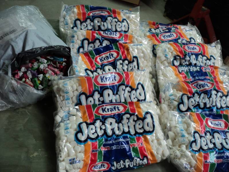12 Bags Kraft Jet Puffed Marshmallo...